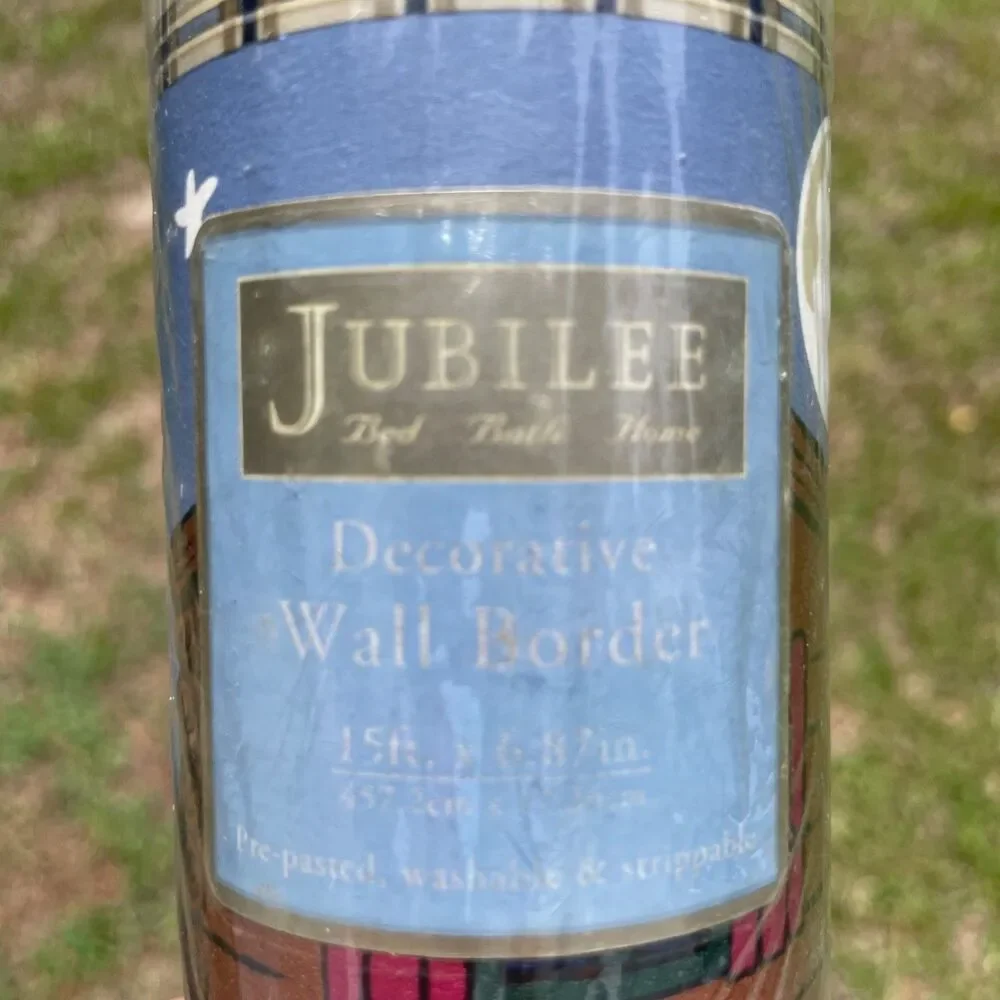 Vintage Jubilee Wallpaper Border Lodge Log Cabin Wilderness Outdoor Bear Nature